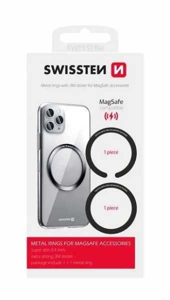 Swissten Metal pad set (for MagSafe cases)